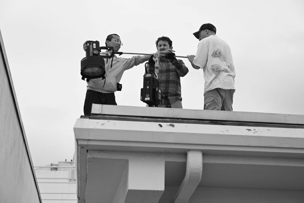 BTS "Behind the Scenes Photography" Dead, Not Dead _roof_DSC_4978_bw